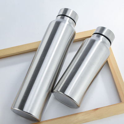 600-1000ml Stainless Steel Sports Water Bottle Thermos Mug LeakProof Thermosmug Single Wall Vacuum Camping Gym Metal Flask