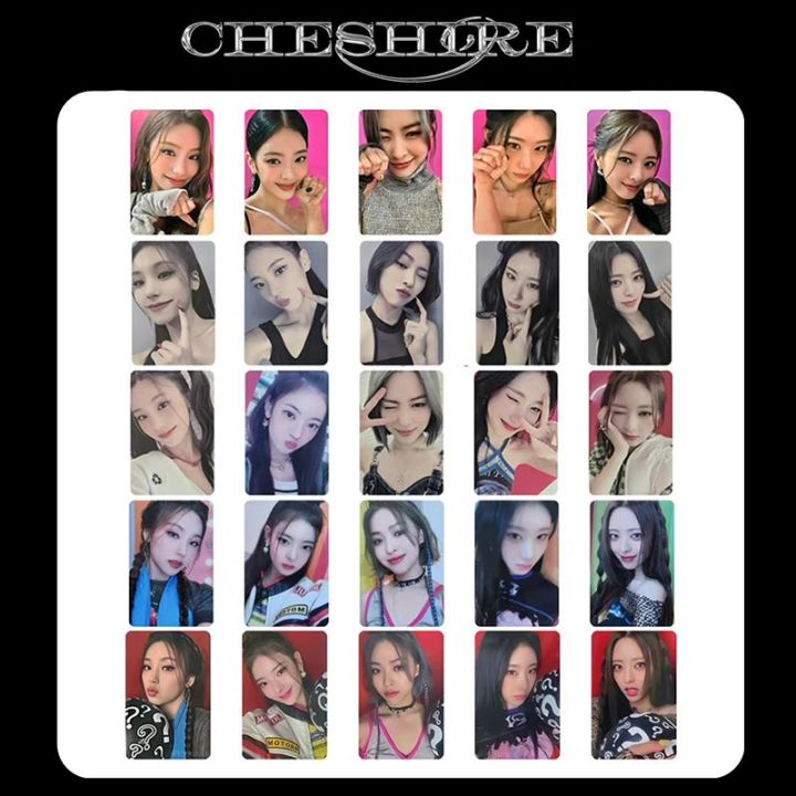 Itzy Ryujin Photocards Itzy《cheshire》photocards Kpop Itzy Chaeryeong 