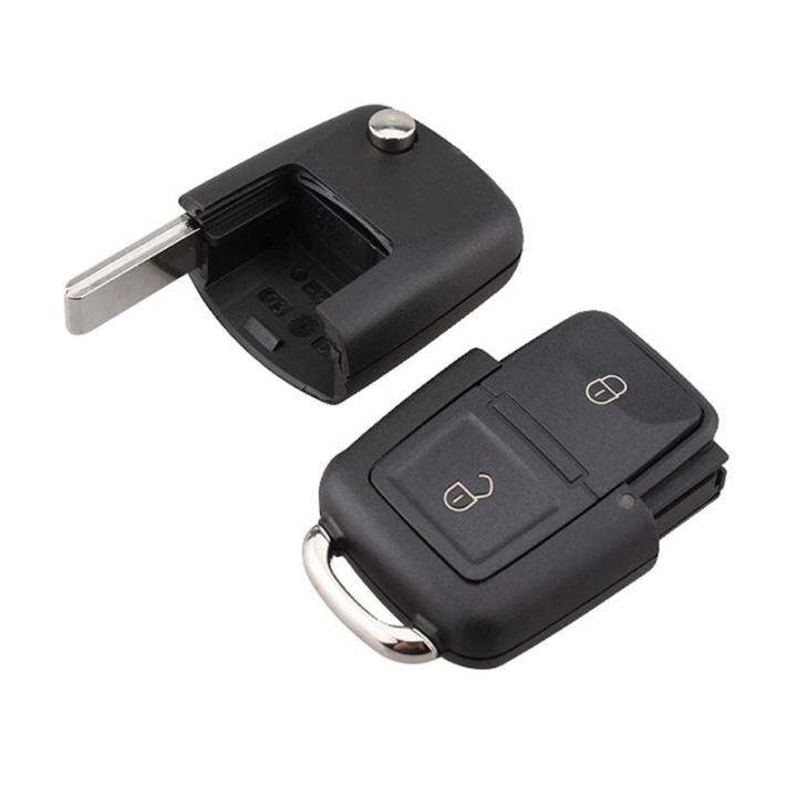 434เมกะเฮิร์ตซ์2ปุ่ม-keyless-เจียระไนพลิกกุญแจรีโมท-fob-กรณีที่มี-id48ชิป1j0-959-753-ag-เหมาะสำหรับ-bora-กอล์ฟ-pa-ssat-v-w-ด้วง-โปโล