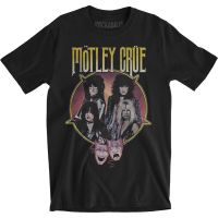 Hot sale Motley CRUE Band T-Shirt Theatre Pentagram Official Merchandise T-Shirt - Adult T-Shirt  Adult clothes