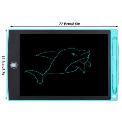 8.5in LCD Writing Tablet Portable Handwriting Board Erasable Copying Drawing Pad Gifts for Kid