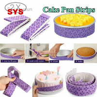 SYS Bake-Evenแถบเข็มขัดอบแม้แม่พิมพ์อบถาดป้องกันสายรัดเค้กกระทะแถบ