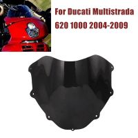 Motorcycle Front Windshield Glass Sun Visor Motorcycle Accessories Windscreen for Ducati Multistrada 620 1000 04-09