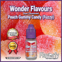 Wonder Flavours Peach Gummy Candy (Fuzzy) SC - ลููกอมกัมมี่พีช(เข้มข้น) - กลิ่นผสมอาหาร - ผ่านการรับรองจาก อย. ประเทศไทย บรรจุและขายโดย Flavorfy กลิ่นผสมอาหารอเนกประสงค์ เหมาะสำหรับ ลูกอม, กัมมี่, น้ำผลไม้, เบเกอรี่, ไอศครีม, ของเหลวอื่่นๆ