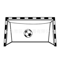 [COD] Factory direct sales of a generation finely carved football shot wall stickers home decoration bedroom living room boys