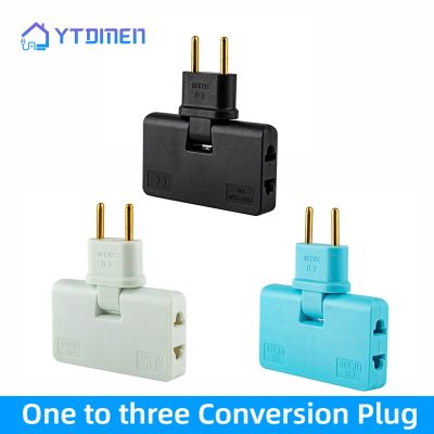 ◎✻ 3 In 1 EU Wireless Converter Adaptor 180 Degree Rotate Adjustable Plug For Travel Mobile Phone Charging Converter Socket 1pcs