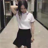 เสื้อโปโลผู้หญิงลาย Fredperry,เสื้อโปโลลำลองผ้าฝ้ายที่มีคุณภาพสูง Hanicom สำหรับชุดสตรี A88