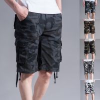 COD SDFERTREWWE Mens Multi-Pocket Camouflage Shorts Casual Overalls Cargo Shorts