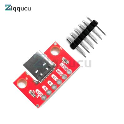 【YF】□☍  5PCS 16P USB 3.1 Type-C Female Test PCB Board 2.54mm Socket Data Transfer Module