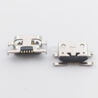 HVJ-100pcs Micro Usb Mini Jack 5pin Reverse Insertion Flat Without Curling Side Female Connector For Motorola G2 G1 Xt1063 Xt1068