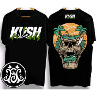 KUSH Future Warrior เสื้อยืดออกแบบใหม่คุณภาพสูงรับประกันเสื้อผ้าสำหรับผู้ชายและผู้หญิงเสื้อ เสื้อยืดสกรีนลายแนวสตรีท จัดส่งจากประเทศไทย