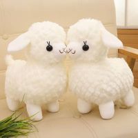 น่ารักตุ๊กตาอัลปาก้า Alpaca นุ่มยัดนุ่นแกะน่ารักลามะตุ๊กตาสัตว์หมอนสำหรับการนอนหลับบ้านเตียงตกแต่งของขวัญวันเกิด