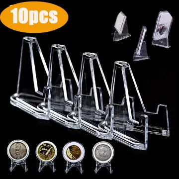 20 Pcs Acrylic Display Small Collectibles Display Stands for