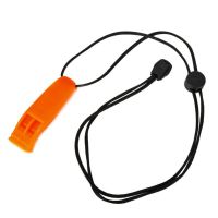 Scandal Safe Orange Red Ocean Lifesaving Whistle Unobstructed Survival Whistle Portable Survival kits