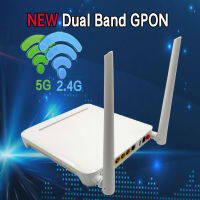 F673AV9 Dual band 4GE+2usb 5G WIFI 2.4G ONU Gpon Fiber modem FTTH ONT English Firmware Terminal F673av6