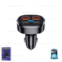 Car Charger 75W PD&amp;QC (RCC329,Black) - ที่ชาร์จในรถ REMAX