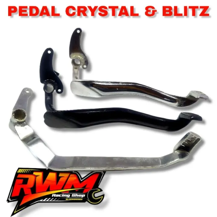Pedal Rem Crystal Cristal Tune Blitz Bahan Tebal Model Original