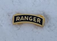 tomwang2012.US ARMY RANGER SMALL TAB HAT PIN INSIGNIA BADGE LAPEL PIN