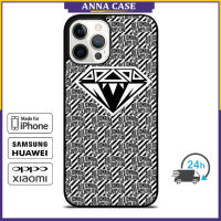 Billionaire Boys Club Diamond Phone Case for iPhone 14 Pro Max / iPhone 13 Pro Max / iPhone 12 Pro Max / XS Max / Samsung Galaxy Note 10 Plus / S22 Ultra / S21 Plus Anti-fall Protective Case Cover