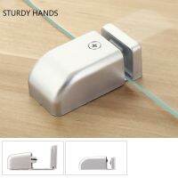 Bathroom Glass Door Locator Framed Door Swing Stopper Shower Room Accessories Fixer Glass Sliding Door Positioning Stopper