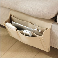 Felt ข้างเตียงจัดเก็บ Organizer Anti-Slip ข้างเตียงกระเป๋าโซฟาด้านข้างกระเป๋าแขวนโซฟาเก็บเตียงผู้ถือกระเป๋าสำหรับโซฟา