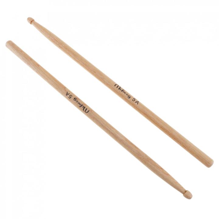 worth-buy-1คู่-hickory-drum-sticks-5a-music-band-jazz-percussion-เครื่องดนตรี-accessories