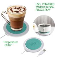 PU Heat-Resistant Electric Insulation Coaster USB Warm Cup Mat Warmer Pad Heating Device Office Coffee Tea Warmer Pad Mat Table