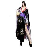 Anime Boa Hancock Cosplay With Cloak Boa Dress Costume Custom Made Sailor Suit