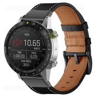 ◑❡ Prawdziwy skórzany pasek dla Garmin Fenix 7 7X 6 6X Pro 5 5X Enduro inteligentny zegarek Quick Release bransoletki dla Forerunner 935 945 zespół