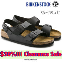 Birkenstock* รองเท้าแตะ Comfort รัดส้นแบบมินิมอล,รองเท้าแตะสำหรับผู้ชายและผู้หญิงรองเท้าแตะรองเท้าส้นหนาน้ำหนักเบาสำหรับใส่กลางแจ้งฤดูร้อน