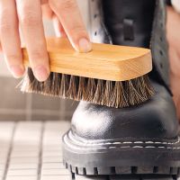 Sikat Sepatu Rambut Kuda Rambut Lembut Tidak Menyakiti Sepatu Sikat Semir Sepatu Kulit Polesan Kayu Rumah Tangga Sikat Sepatu Profesional