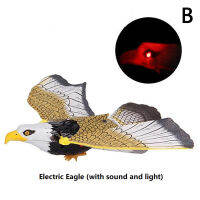 【Comfortable House】 COD 1PC Luminous BIRD ขับไล่แขวนนกอินทรีกับเพลงบินนก Scarer Garden