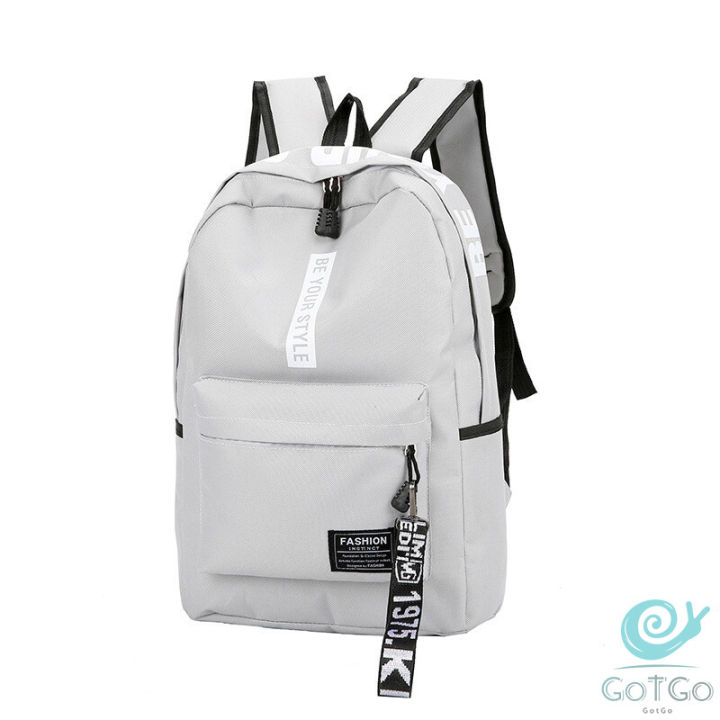 gotgo-กระเป๋าเป้สายเกาหลี-กระเป๋าเป้เดินทาง-กระเป๋าเป้ลำลอง-backpack