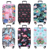 Luggage Cover Protector Dustproof Trolley Case Flamingo Cartoon Animal Travel Accessories Suitcase Cover Elastic Protective