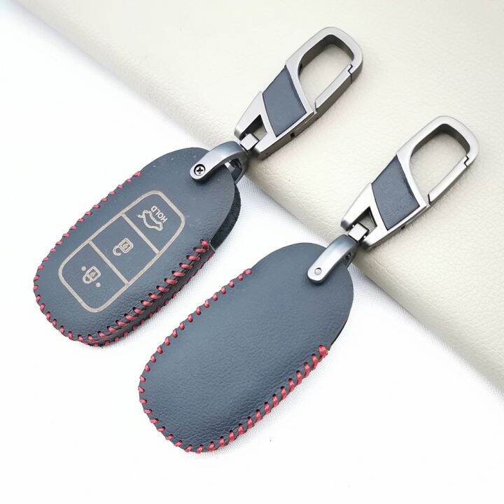 leather-key-case-for-hyundai-santa-fe-tm-2019-i30-2018-solaris-azera-elantra-class-accent-keychain-protective-cover-accessories