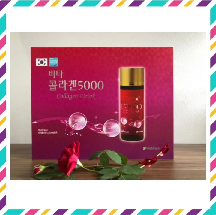 Thành phần chính của Collagen Drink 5000 Hàn Quốc là gì?
