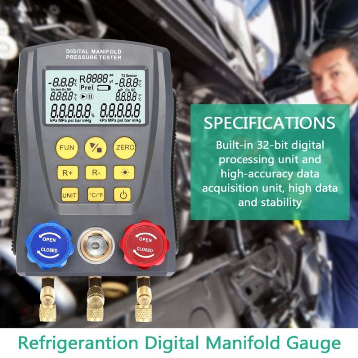 digital-vacuum-pressure-meter-pressure-gauge-refrigeration-manifold-tester-meter-temperature-tester-digital-gauge-meter