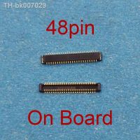 ۞◘  5Pcs 48Pin LCD Display Screen Flex FPC Connector On Motherboard For Samsung Galaxy A7 2018/ A750 A750F A9s A9200 /J8 Plus / J805