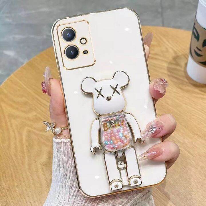 เคสสำหรับ-โทรศัพท์-vivo-y30-5g-y50-y31-ฝาหลังสุดหรู3มิติพร้อมที่จับ