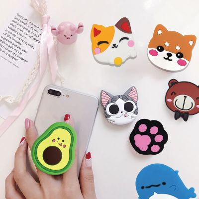 Cartoon Holder Colorful Accessorie Expanding Phones Grip