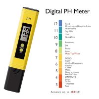 【Factory-direct】 Discount_Bazar PH Meter Tester DIY ปากกาทดสอบไฟฟ้า LCD Digital Liquid PH Value สำหรับ Aquarium Fish Tank Pool Water Cosmetic Experiment