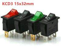 KCD3 Rocker Switch 16A 250V 20A 125VAC 2Pin/3Pin ON-OFF ON-OFF-ON 2 / 3Position KCD3-102/N 15x32mm Power Switch Reset Switch