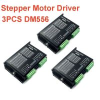 3Pcs DM556 Digital Stepper Motor Driver 2 Phase 5.6A for 57 86 Stepper Motor NEMA23 NEMA34 Stepper Motor Controller