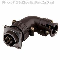 P28 7-core 25A aviation plug connector P28K4S P28J4A P28J4S P28K4A positive and negative mounting elbow aviation plug H02