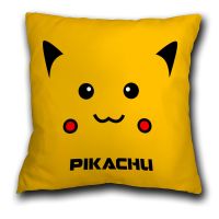 Japanese anime pocket monster Pikachu single sided printed polyester pillowcase Decorative pillowcase (without pillowcase)