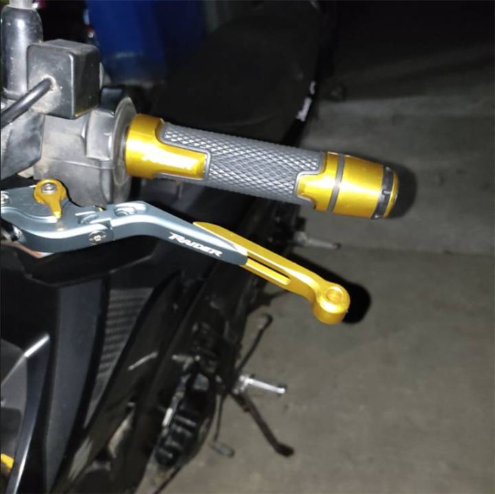 for-suzuki-raider-r150-r150-fi-modified-6-stage-adjustable-foldable-brake-clutch-lever-with-handlebar-grips-glue-set