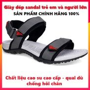 Giày Sandal nam đi học cấp 3 quai dù, xăng dan có quai hậu