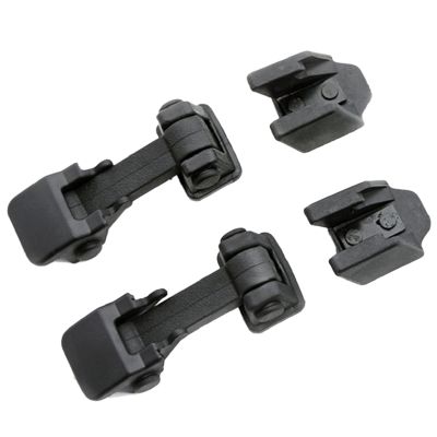 1 Set Black Hood Lock Buckle Hood Latch Locking Catch Buckle for Jeep TJ and JK Wrangler