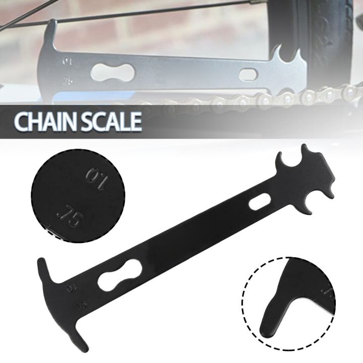 bicycle-chain-wear-gauge-checker-bike-repair-accessories-compatible-steel-cycling-chains-measuring-ruler-tool