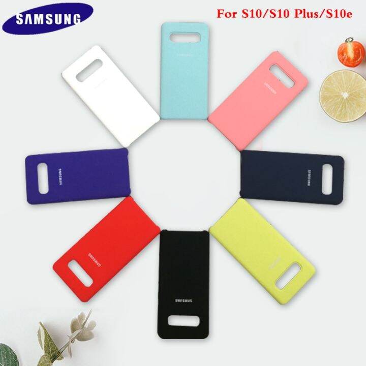 yellow-peach-flavor-ต้นฉบับ-samsung-galaxy-s21หมายเหตุ10บวกกรณีปก-s21ultra-s10-s9-s8-8-9ซิลิโคนเหลวกันกระแทกโทรศัพท์กลับเชลล์